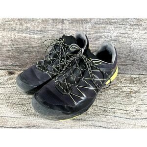 Asolo Men's Tahoe Mid GTX Gore-tex Hiking Boots Size 9.5 Black Yellow